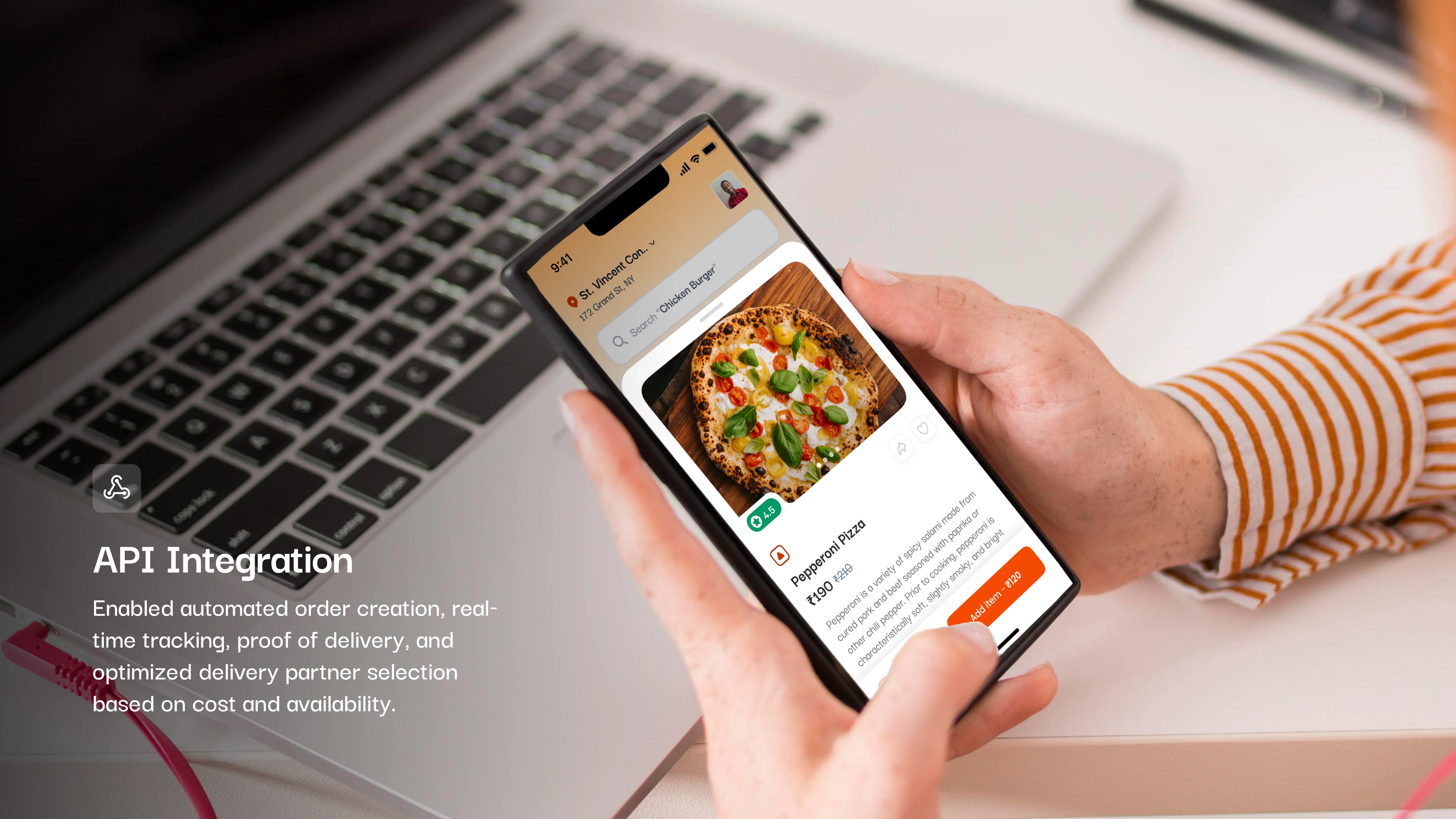 Foodbuddy restaurant discovery interface